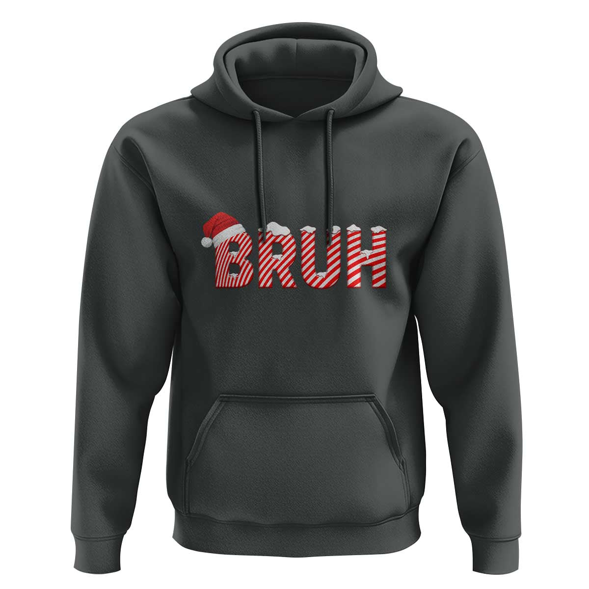 Bruh Christmas Hoodie Funny Saying Meme