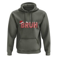 Bruh Christmas Hoodie Funny Saying Meme