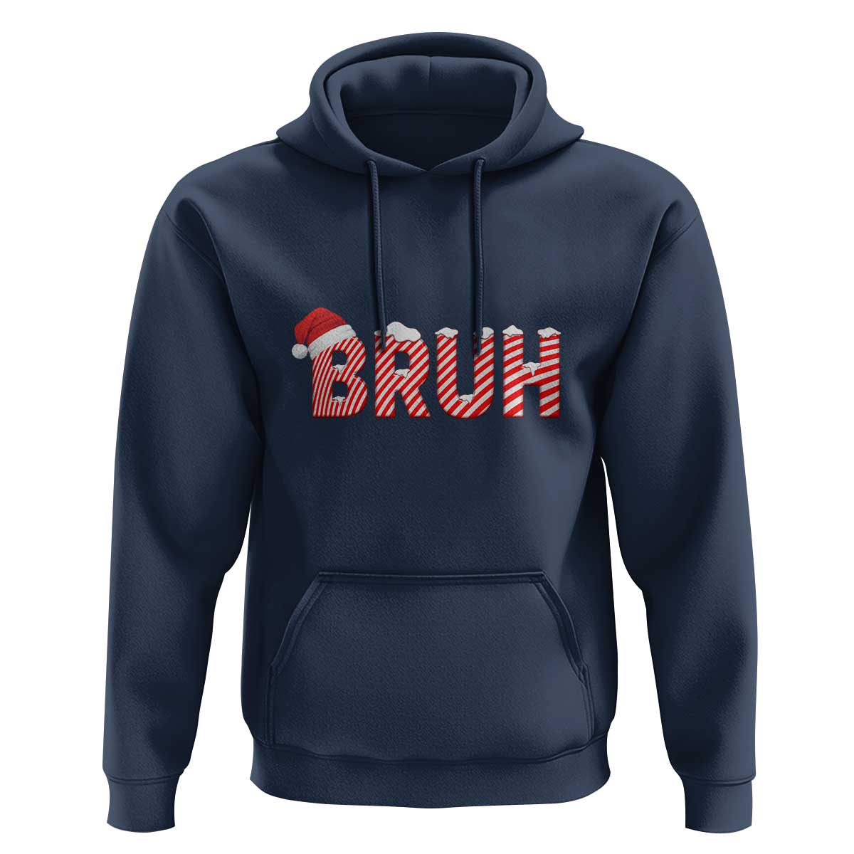 Bruh Christmas Hoodie Funny Saying Meme