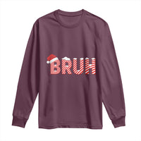 Bruh Christmas Long Sleeve Shirt Funny Saying Meme