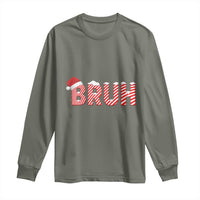 Bruh Christmas Long Sleeve Shirt Funny Saying Meme