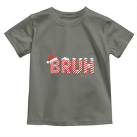Bruh Christmas Toddler T Shirt Funny Saying Meme