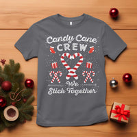 Christmas Family Matching T Shirt Candy Cane Heart Holiday - Wonder Print Shop