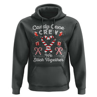 Christmas Family Matching Hoodie Candy Cane Heart Holiday