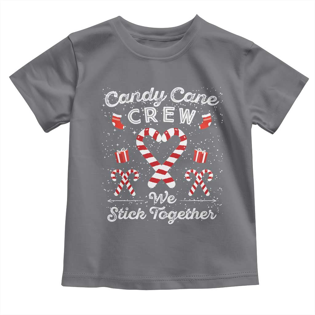 Christmas Family Matching Toddler T Shirt Candy Cane Heart Holiday