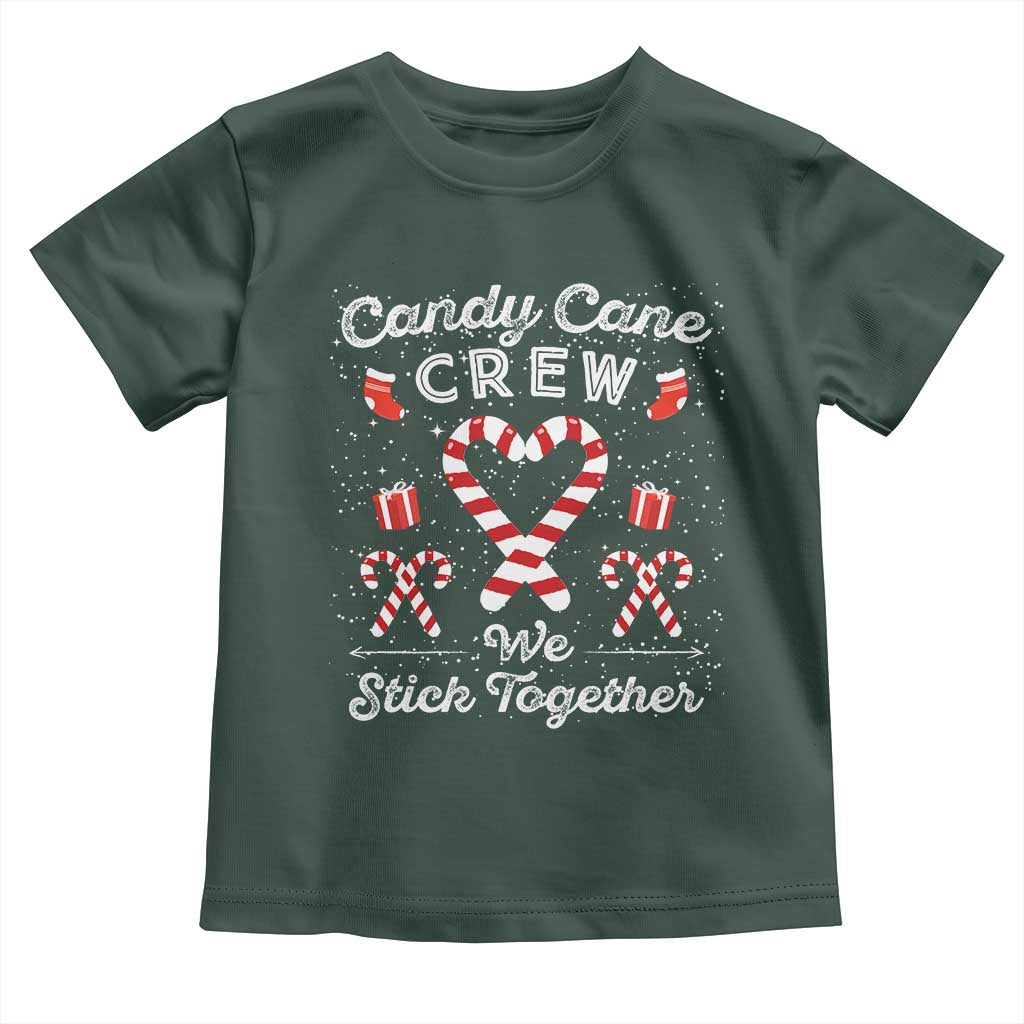 Christmas Family Matching Toddler T Shirt Candy Cane Heart Holiday