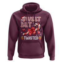 Funny Christmas Hoodie Sweet But Twisted Candy Cane Xmas Holiday