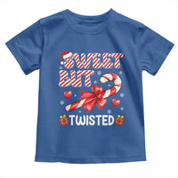Funny Christmas Toddler T Shirt Sweet But Twisted Candy Cane Xmas Holiday