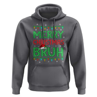 Merry Christmas Bruh Hoodie Meme Funny Saying Bro Greeting