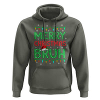 Merry Christmas Bruh Hoodie Meme Funny Saying Bro Greeting