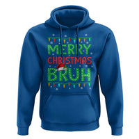 Merry Christmas Bruh Hoodie Meme Funny Saying Bro Greeting