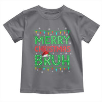 Merry Christmas Bruh Toddler T Shirt Meme Funny Saying Bro Greeting