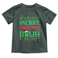 Merry Christmas Bruh Toddler T Shirt Meme Funny Saying Bro Greeting