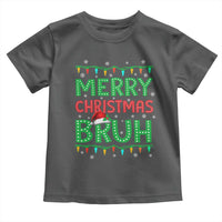 Merry Christmas Bruh Toddler T Shirt Meme Funny Saying Bro Greeting