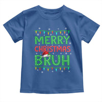 Merry Christmas Bruh Toddler T Shirt Meme Funny Saying Bro Greeting
