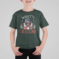 Christmas Nutcracker T Shirt For Kid Whats Crackin Funny Xmas - Wonder Print Shop