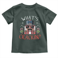 Christmas Nutcracker Toddler T Shirt Whats Crackin Funny Xmas