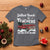 Teacher Christmas T Shirt Vintage Jolliest Bunch Of Teachers This Side Of The Hallway - Wonder Print Shop