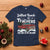 Teacher Christmas T Shirt Vintage Jolliest Bunch Of Teachers This Side Of The Hallway - Wonder Print Shop