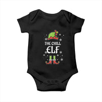 Funny Christmas Chill Guy Baby Onesie The Chill Elf Meme Xmas Family Match