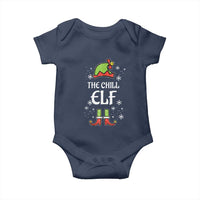 Funny Christmas Chill Guy Baby Onesie The Chill Elf Meme Xmas Family Match