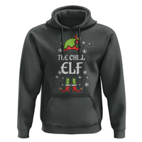 Funny Christmas Chill Guy Hoodie The Chill Elf Meme Xmas Family Match