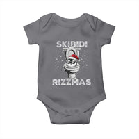 Funny Christmas Baby Onesie Skibidi Rizzmas Rizz Santa Toilet Penguin Kid Cool