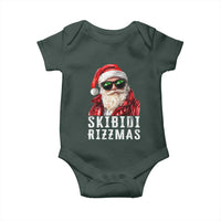 Funny Christmas Santa Baby Onesie Skibidi Rizzmas Christmas Rizz Santa Claus Charisma Kid Cool