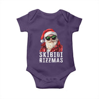 Funny Christmas Santa Baby Onesie Skibidi Rizzmas Christmas Rizz Santa Claus Charisma Kid Cool