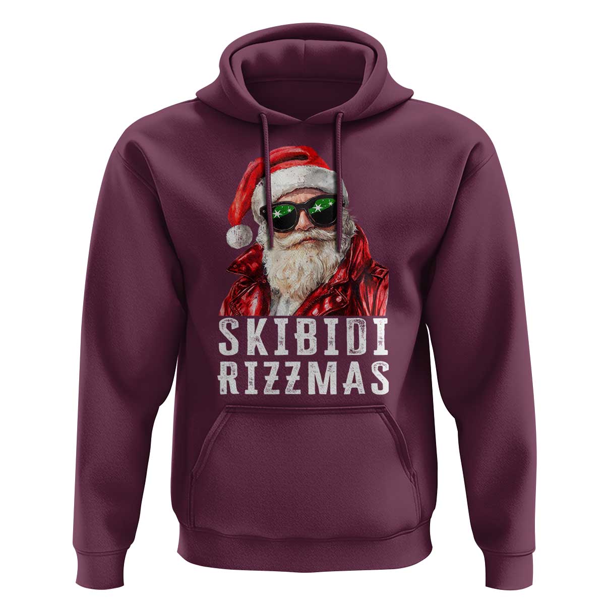 Funny Christmas Santa Hoodie Skibidi Rizzmas Christmas Rizz Santa Claus Charisma Kid Cool