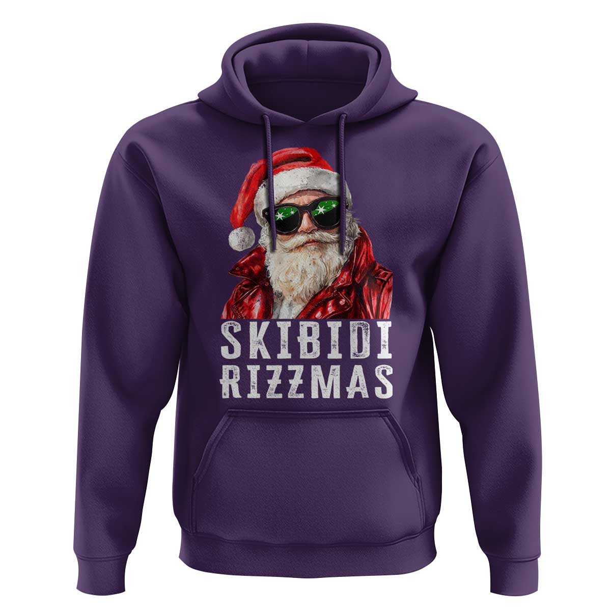 Funny Christmas Santa Hoodie Skibidi Rizzmas Christmas Rizz Santa Claus Charisma Kid Cool