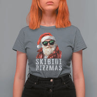 Funny Christmas Santa T Shirt For Women Skibidi Rizzmas Christmas Rizz Santa Claus Charisma Kid Cool - Wonder Print Shop