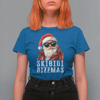 Funny Christmas Santa T Shirt For Women Skibidi Rizzmas Christmas Rizz Santa Claus Charisma Kid Cool - Wonder Print Shop