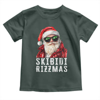 Funny Christmas Santa Toddler T Shirt Skibidi Rizzmas Christmas Rizz Santa Claus Charisma Kid Cool