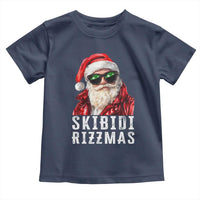 Funny Christmas Santa Toddler T Shirt Skibidi Rizzmas Christmas Rizz Santa Claus Charisma Kid Cool