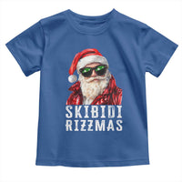 Funny Christmas Santa Toddler T Shirt Skibidi Rizzmas Christmas Rizz Santa Claus Charisma Kid Cool