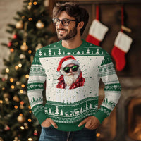 Funny Xmas Santa Ugly Christmas Sweater Skibidi Rizzmas Christmas Rizz Santa Claus Charisma Kid Cool - Wonder Print Shop