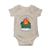 Funny Dumpster Fire Baby Onesie This Little Light Of Mine I'm Gonna Let It Shine TS10