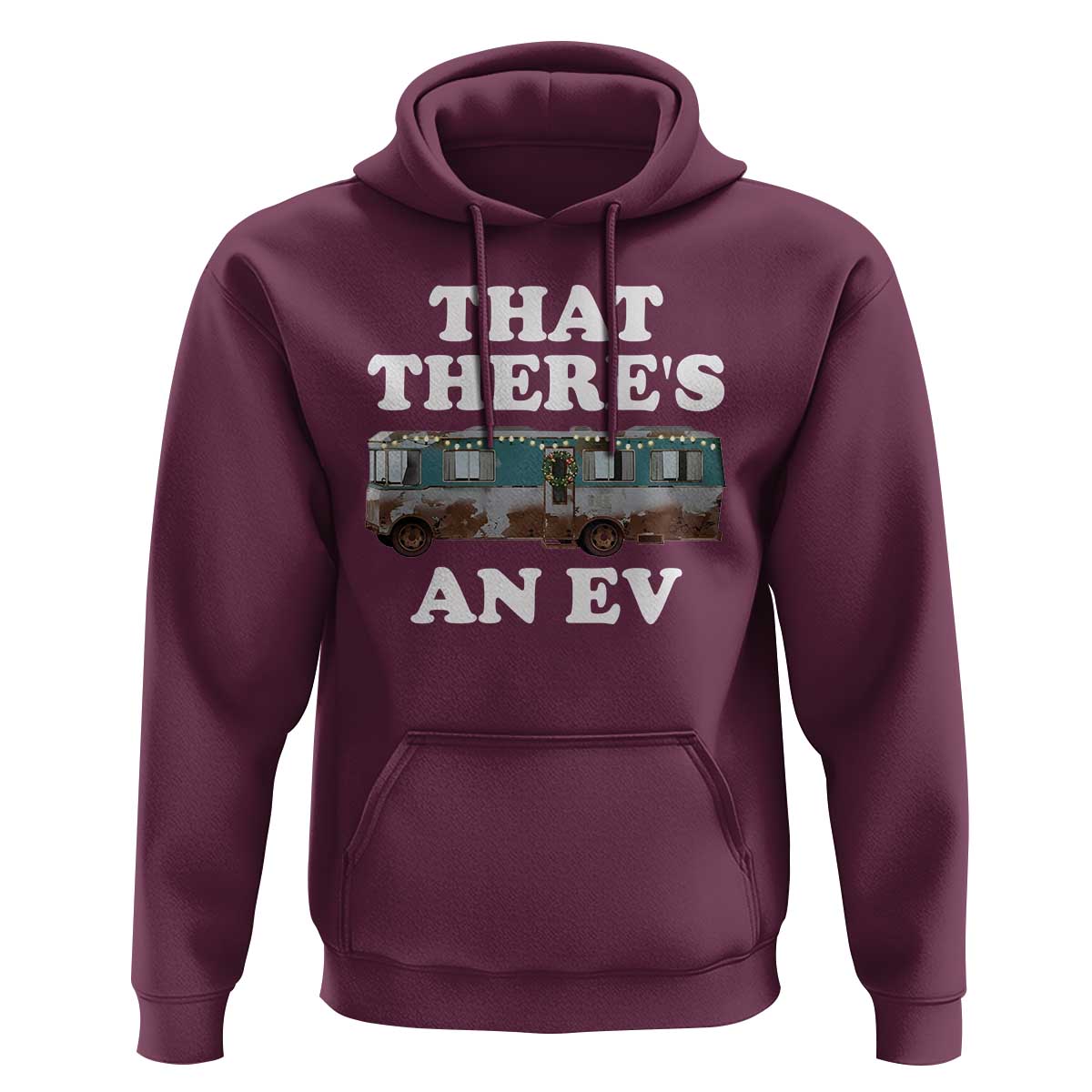 Christmas Movie Hoodie That There's An RV Christmas Vacation Xmas Lights