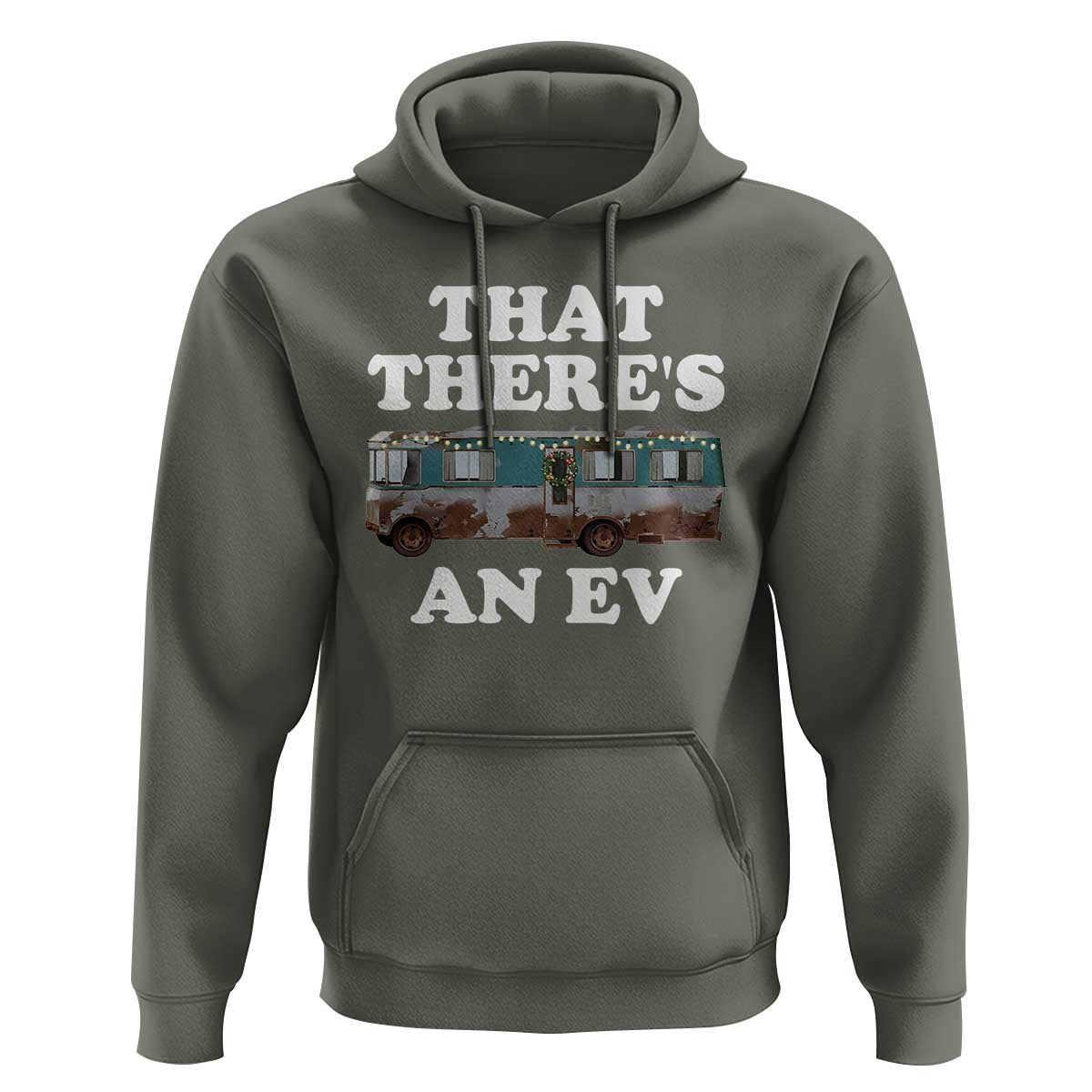 Christmas Movie Hoodie That There's An RV Christmas Vacation Xmas Lights