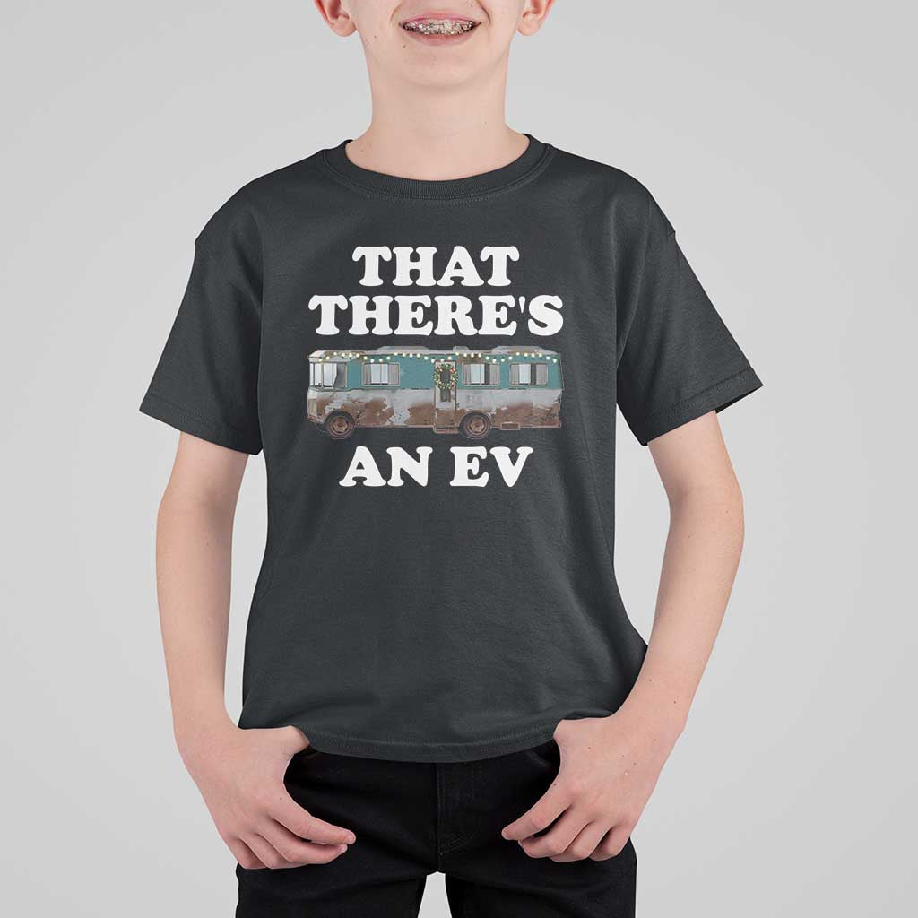 Christmas Movie T Shirt For Kid That There's An RV Christmas Vacation Xmas Lights - Wonder Print Shop