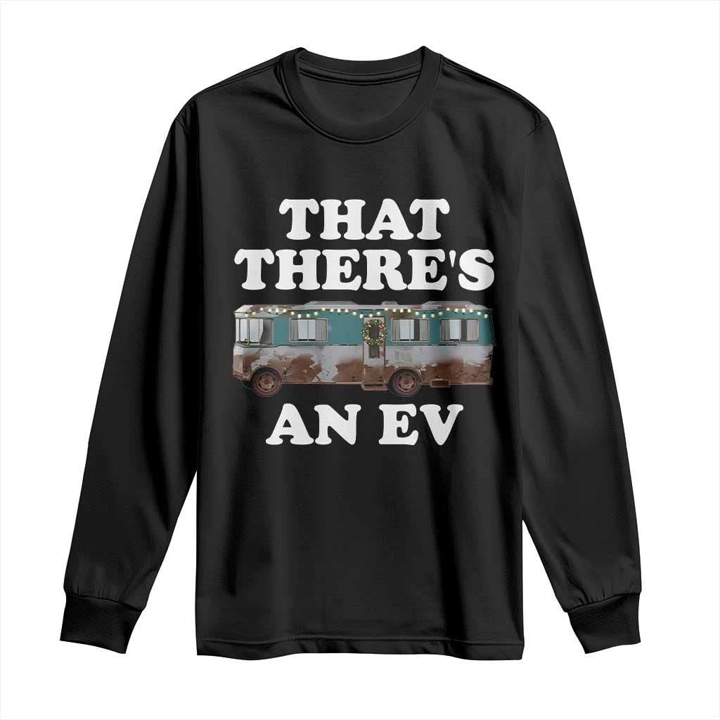 Christmas Movie Long Sleeve Shirt That There's An RV Christmas Vacation Xmas Lights