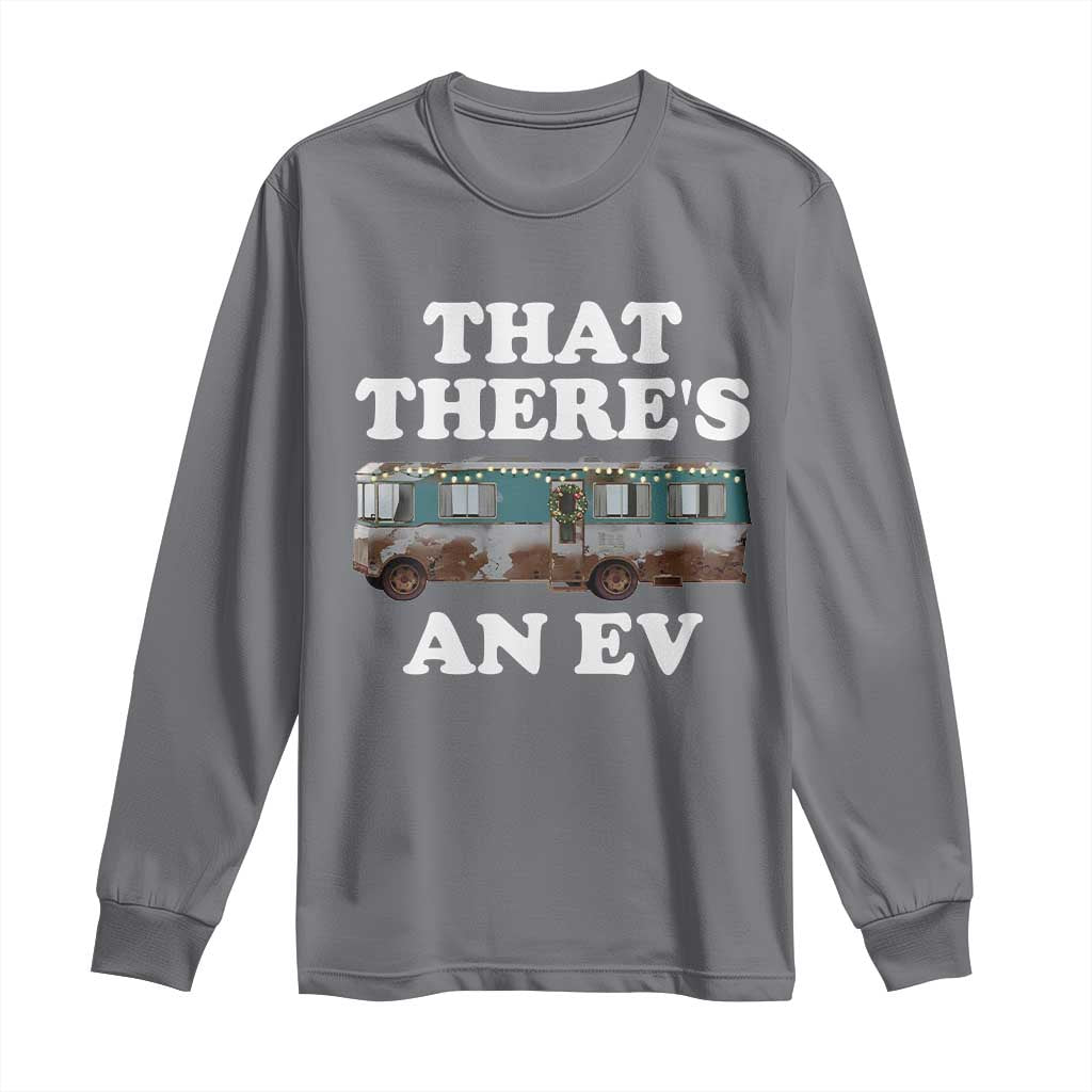 Christmas Movie Long Sleeve Shirt That There's An RV Christmas Vacation Xmas Lights