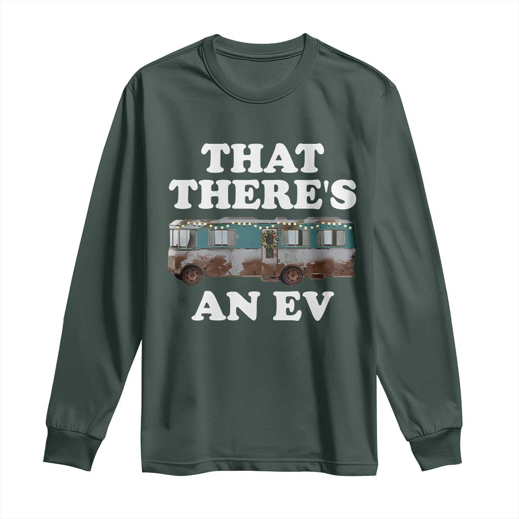 Christmas Movie Long Sleeve Shirt That There's An RV Christmas Vacation Xmas Lights