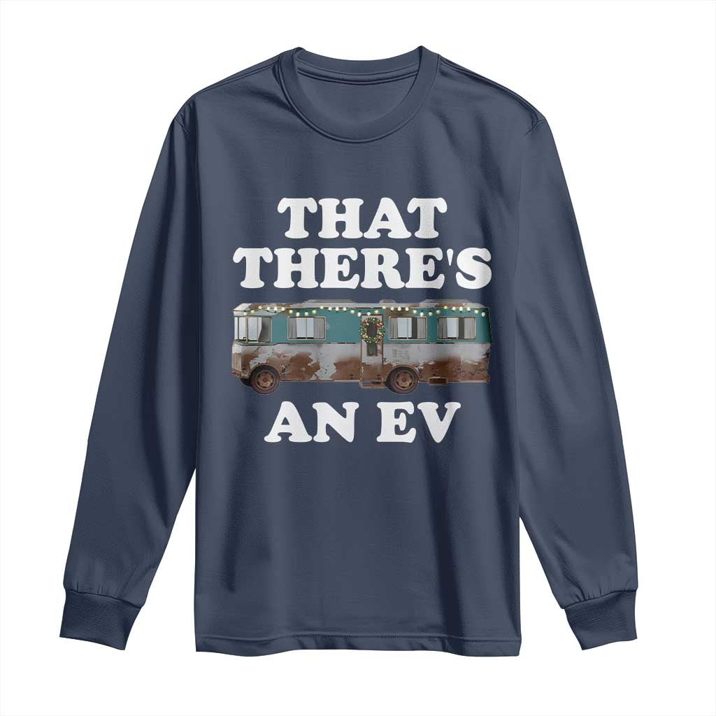 Christmas Movie Long Sleeve Shirt That There's An RV Christmas Vacation Xmas Lights