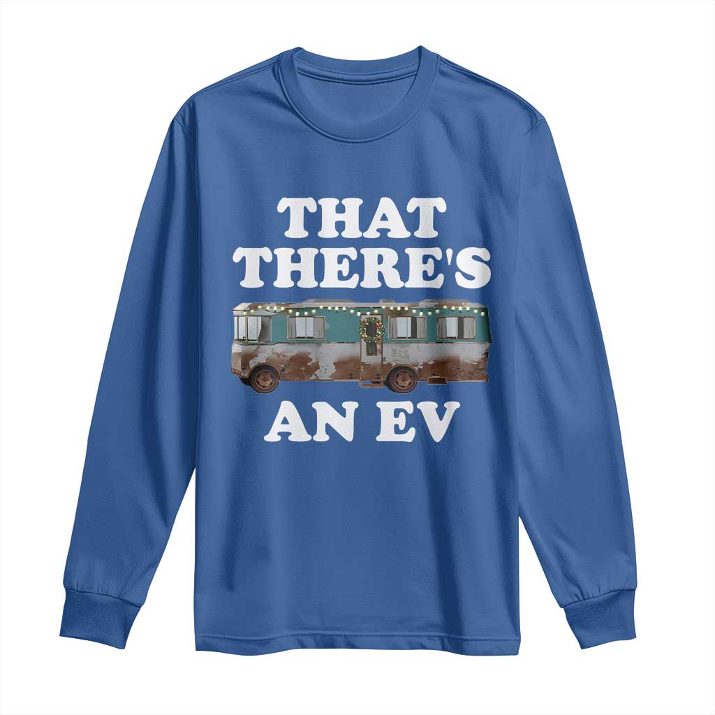 Christmas Movie Long Sleeve Shirt That There's An RV Christmas Vacation Xmas Lights