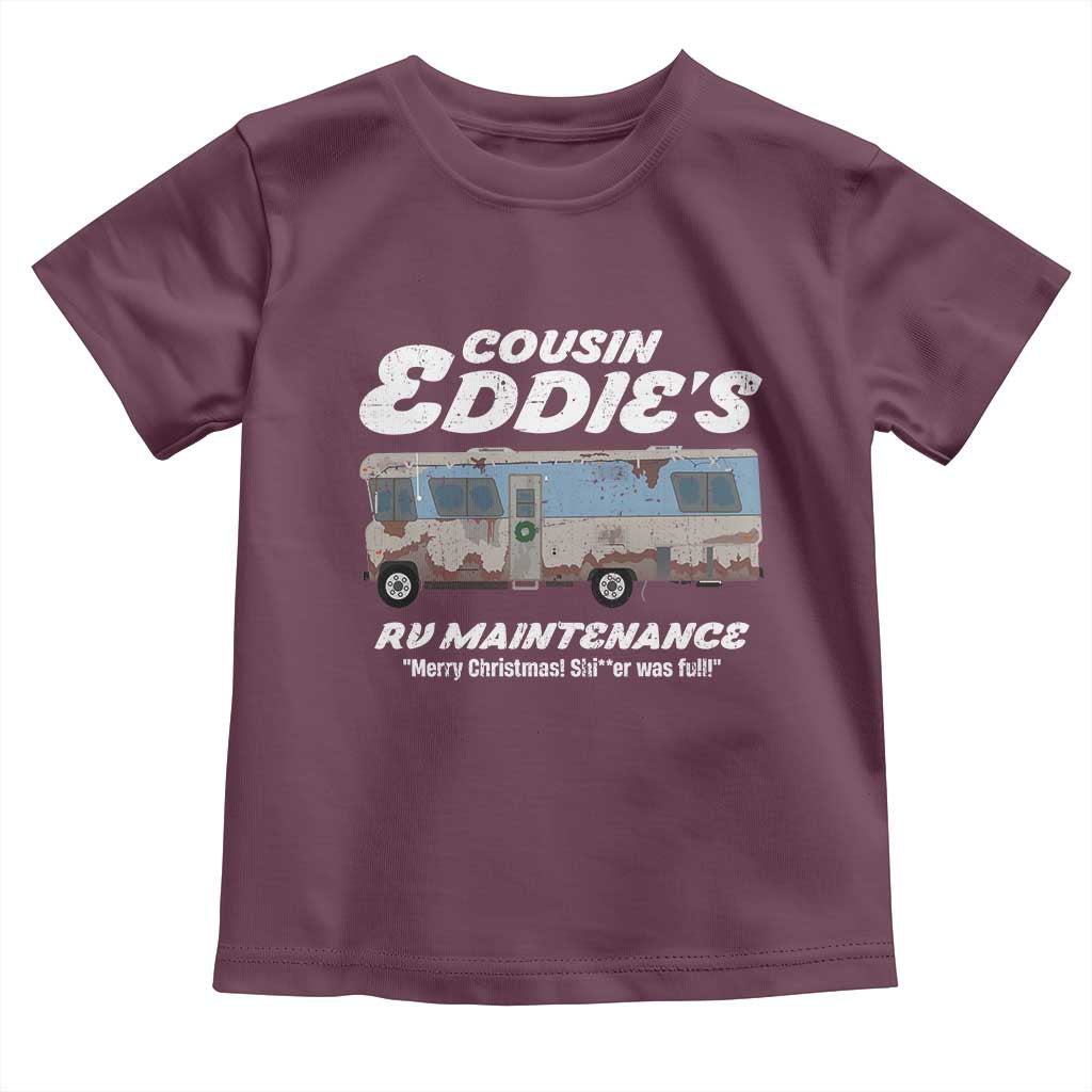 Christmas Movie Toddler T Shirt That There's An RV Christmas Vacation