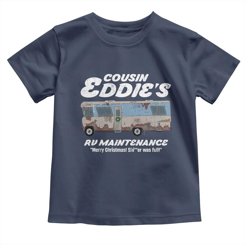 Christmas Movie Toddler T Shirt That There's An RV Christmas Vacation