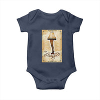 Funny Christmas Movie Baby Onesie Fragile Leg Lamp