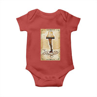 Funny Christmas Movie Baby Onesie Fragile Leg Lamp